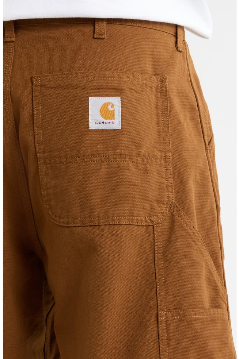 Double Knee Shorts, Alternate, color, H BROWN