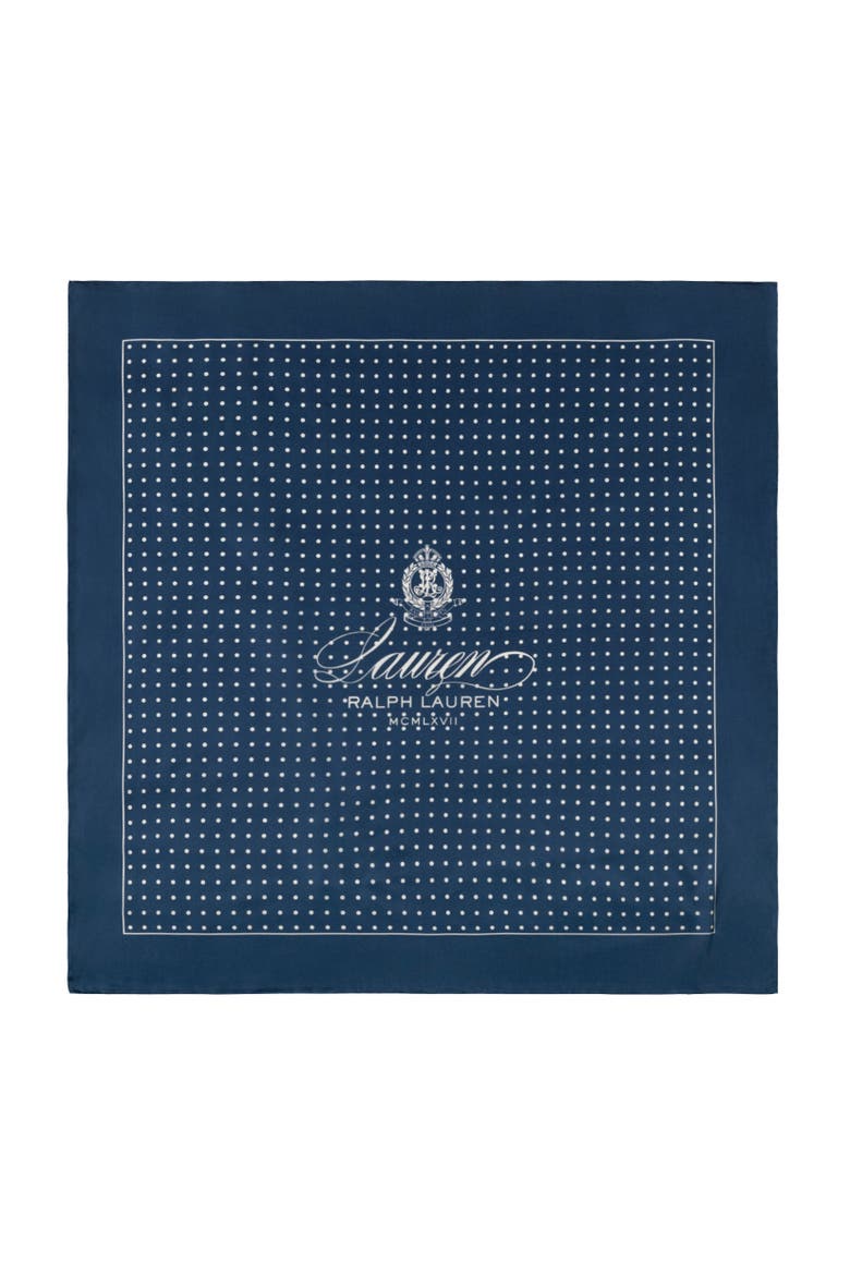 Dot With Logo Small Square, Main, color, Navy
