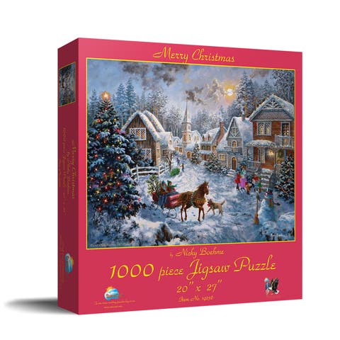 Merry Christmas 1000 piece Jigsaw Puzzle for Adults