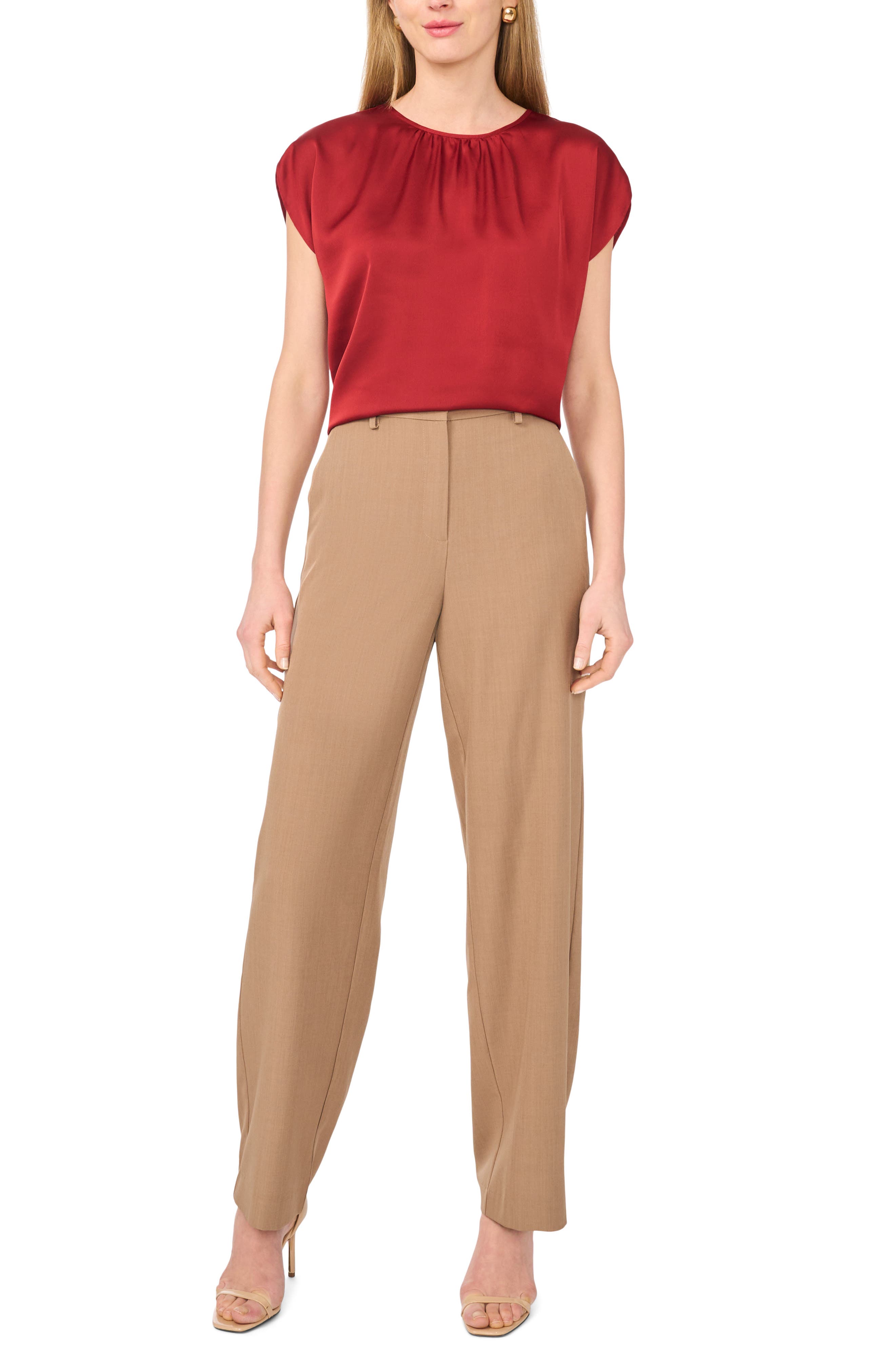 Flat Front Pants (Women) | Nordstrom