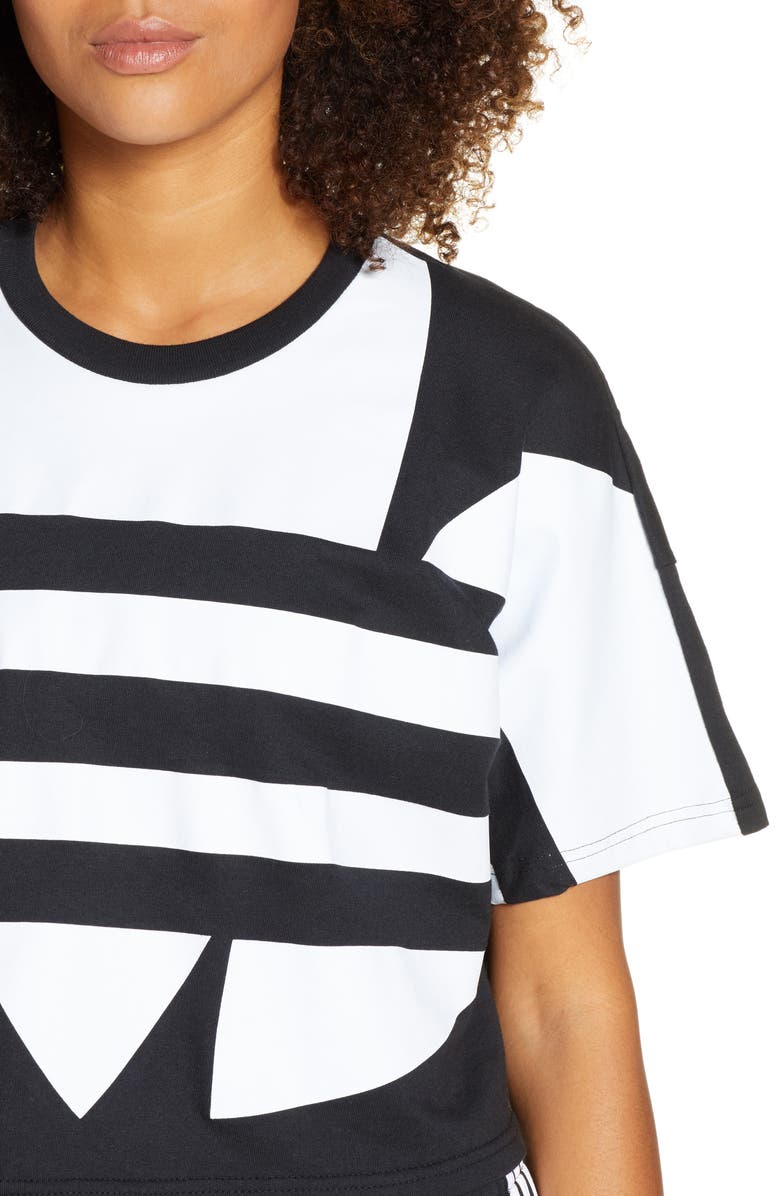 adidas Originals Large Logo Tee, Alternate, color,