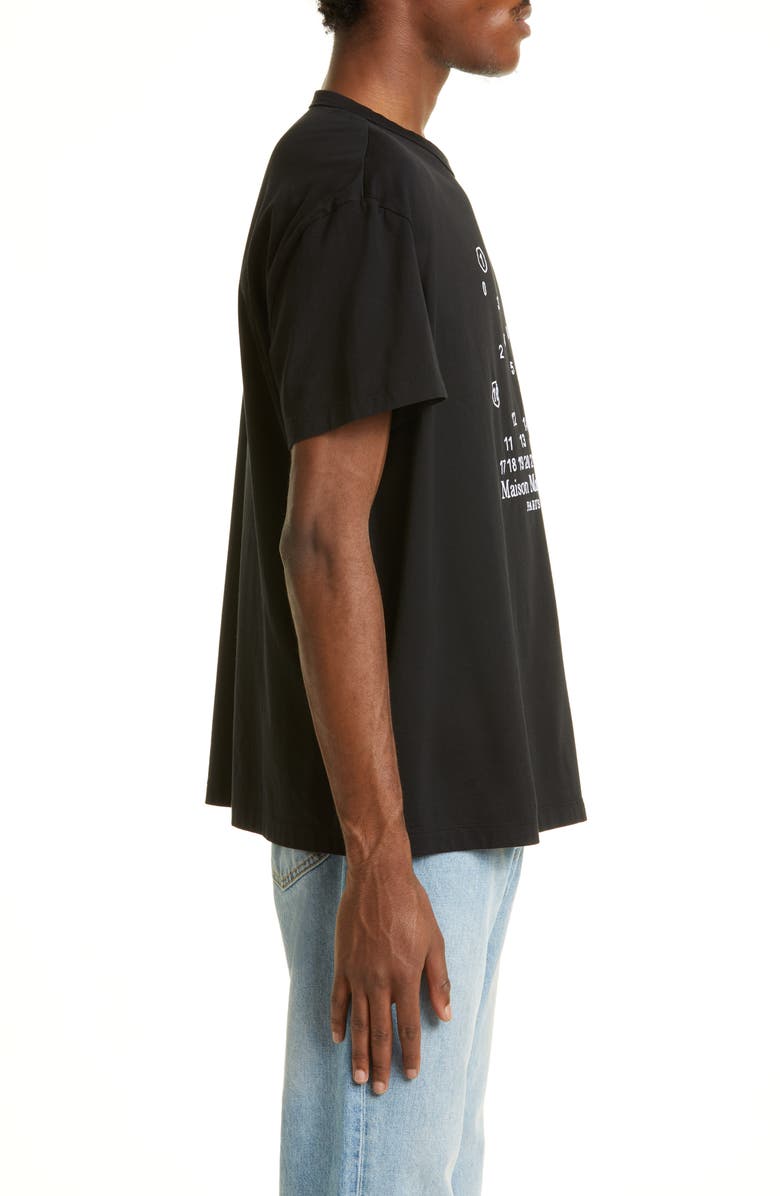 Maison Margiela Number Logo Cotton T-Shirt, Alternate, color, 
