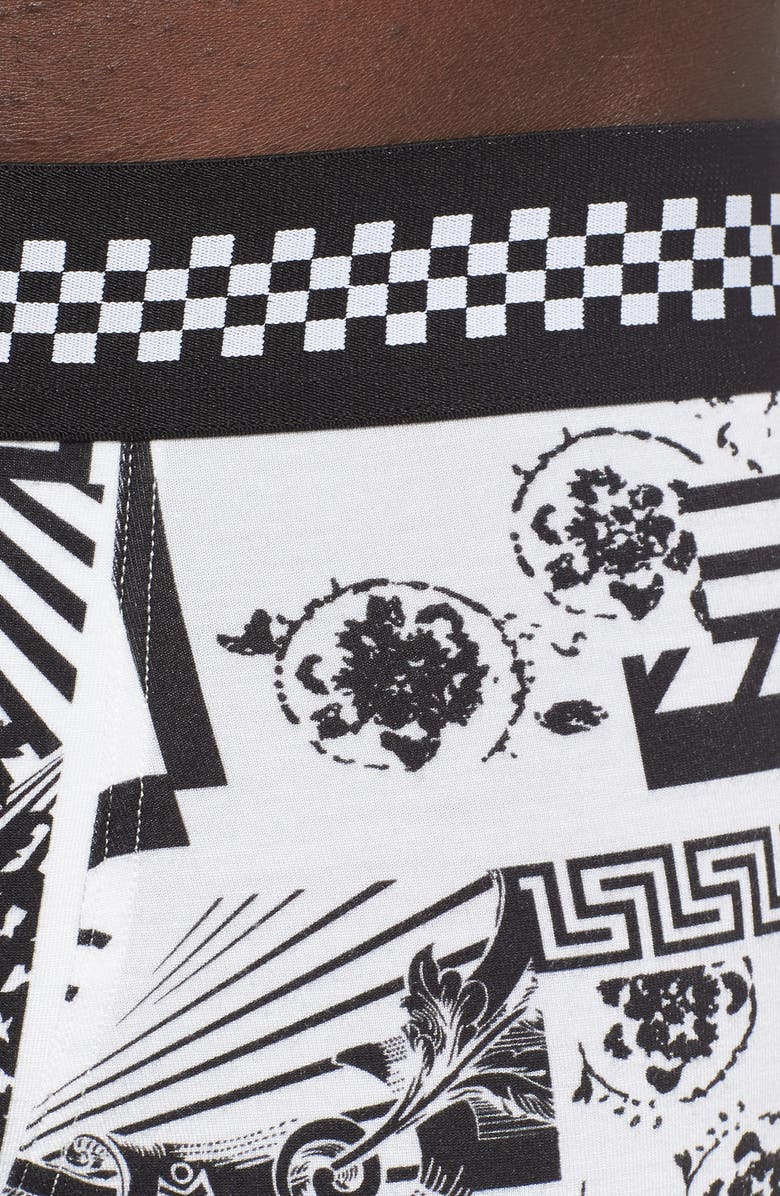 Versace Low Rise Trunks, Alternate, color, 