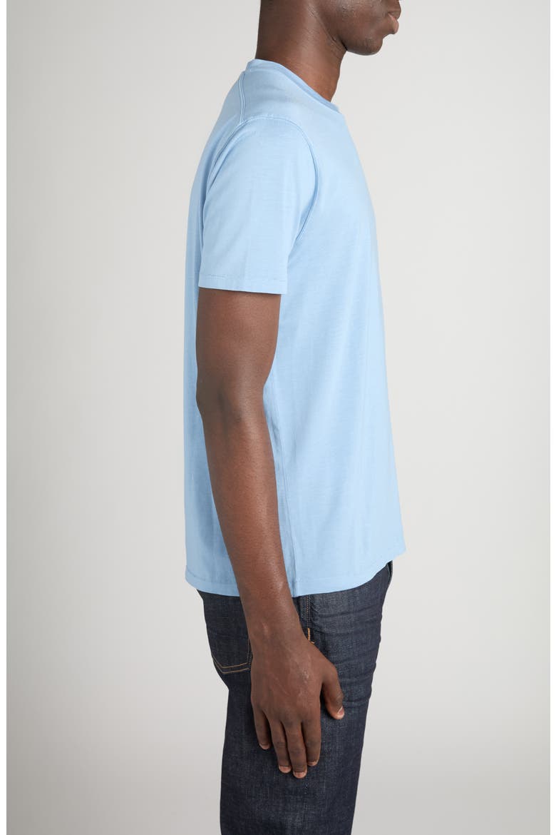 Short Sleeve Crewneck T-Shirt, Alternate, color, GLASS BLUE