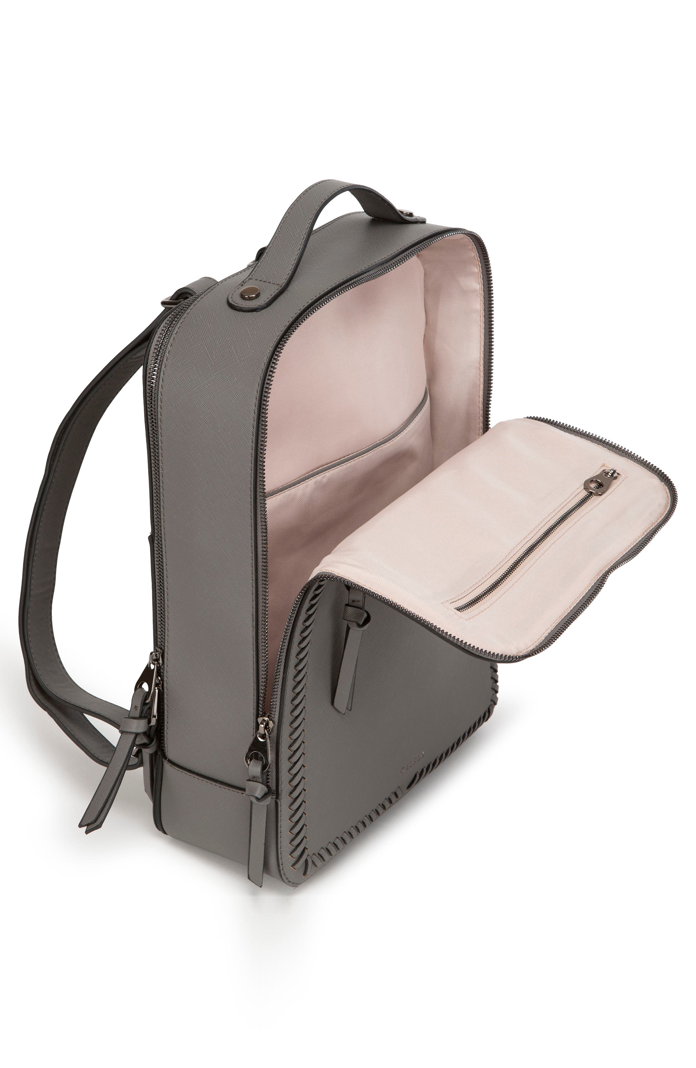 CALPAK Kaya Faux Leather Laptop Backpack, Alternate, color, 