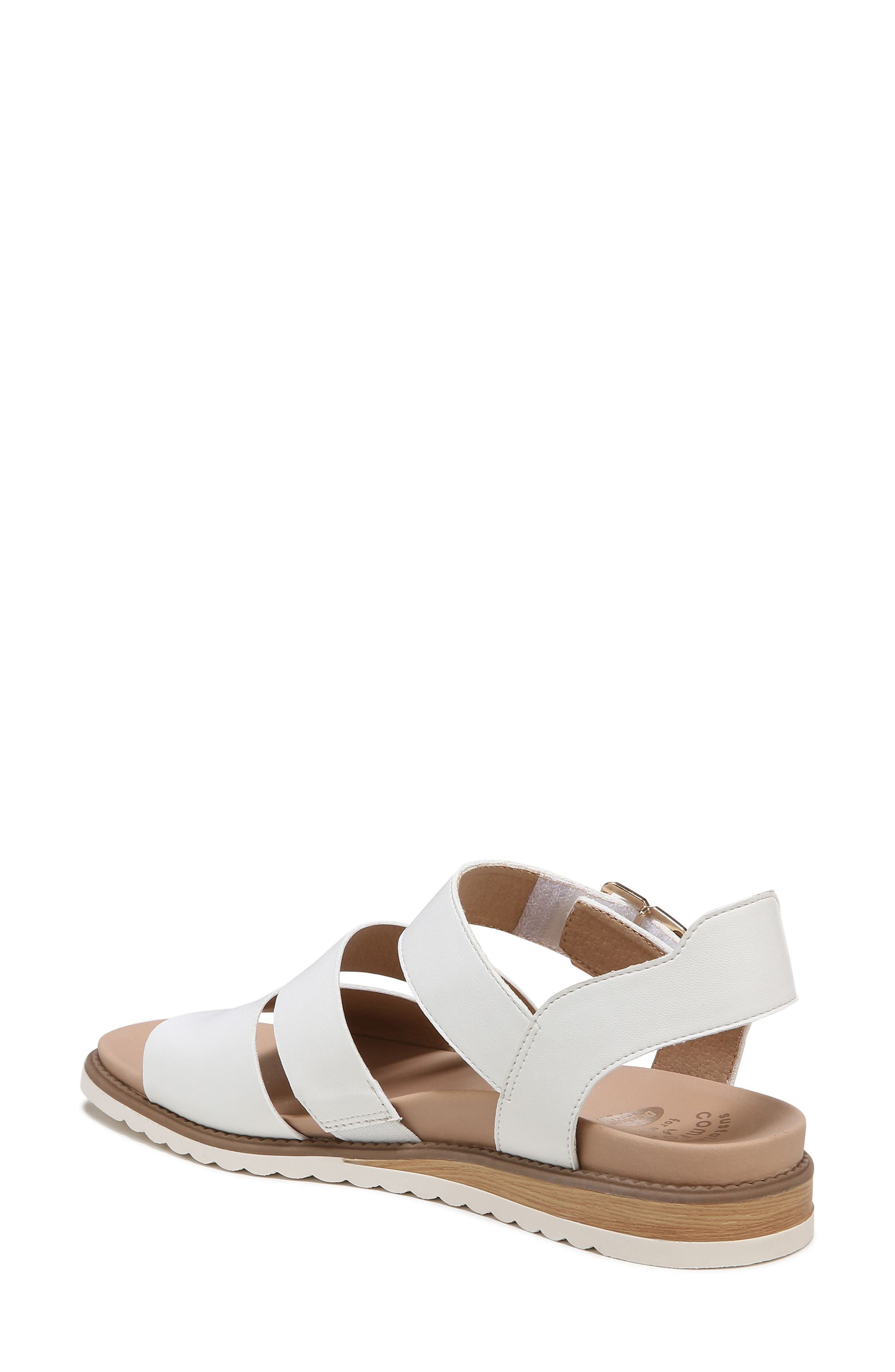 Island Glow Sandal, Alternate, color, WHITE