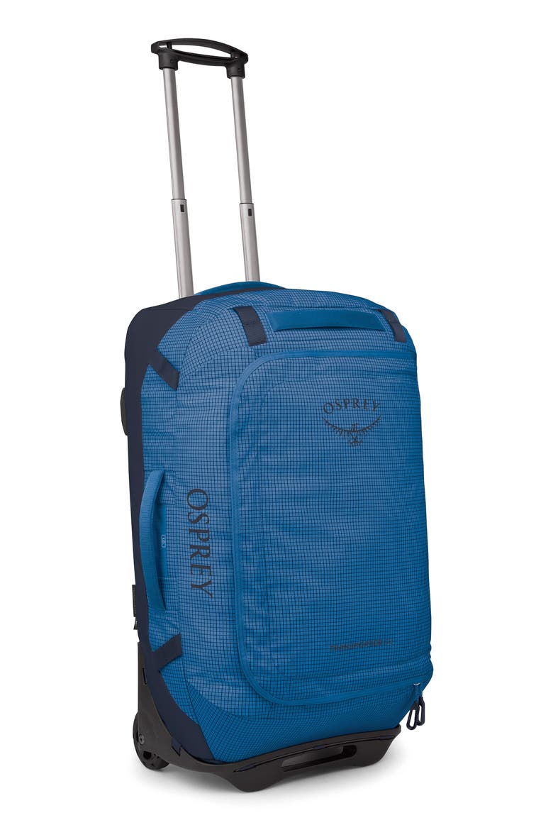 Transporter 60-Liter Duffle Wheeled Carry-On Luggage, Alternate, color, BLUE FLAME/NOCTURNAL BLUE