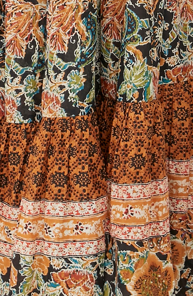 Free People Real Love Print Maxi Dress, Alternate, color, 