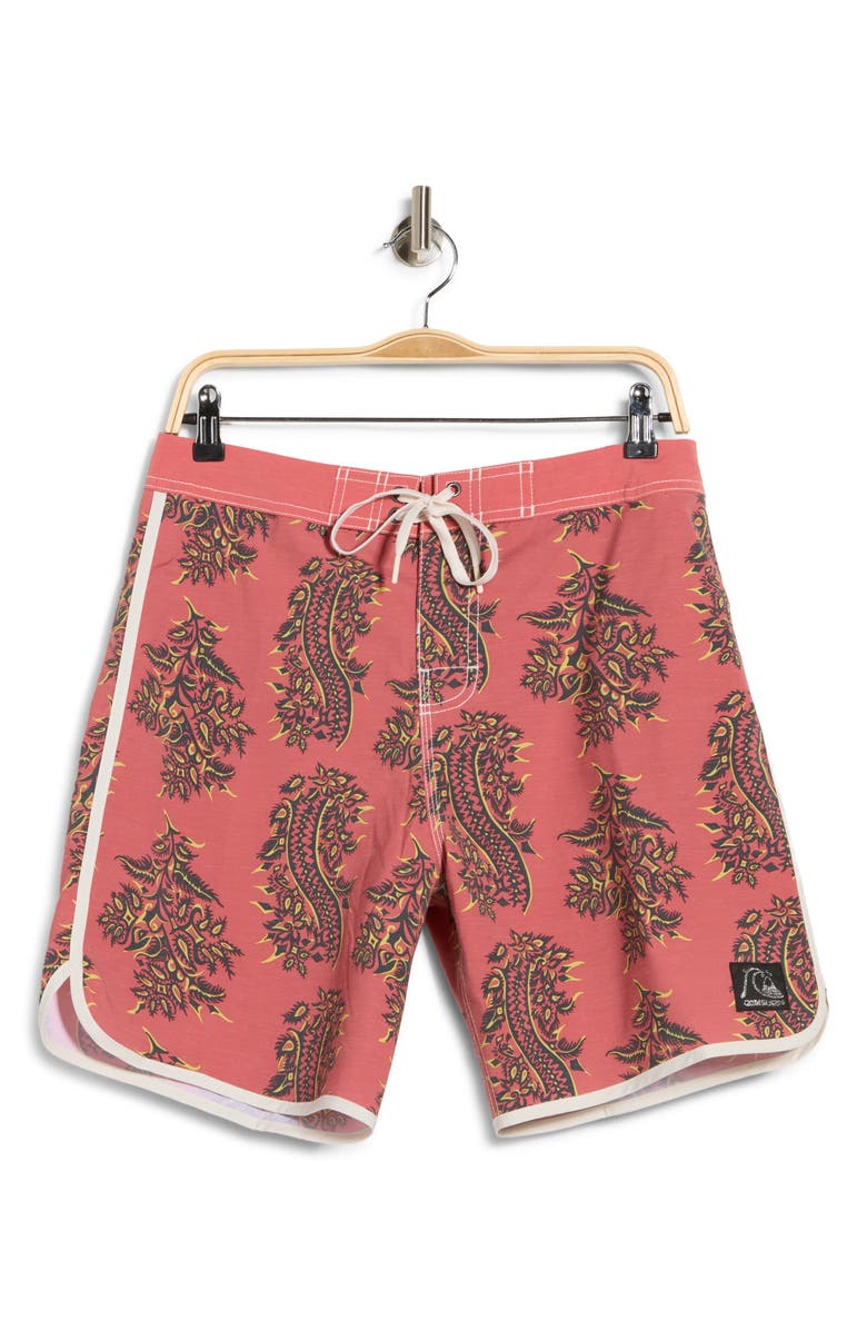 Quiksilver Original Scallop Board Shorts, Main, color, 