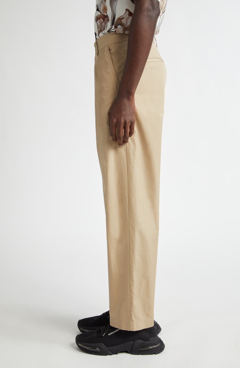 Dolce&Gabbana Cotton & Silk Pants, Alternate, color, 