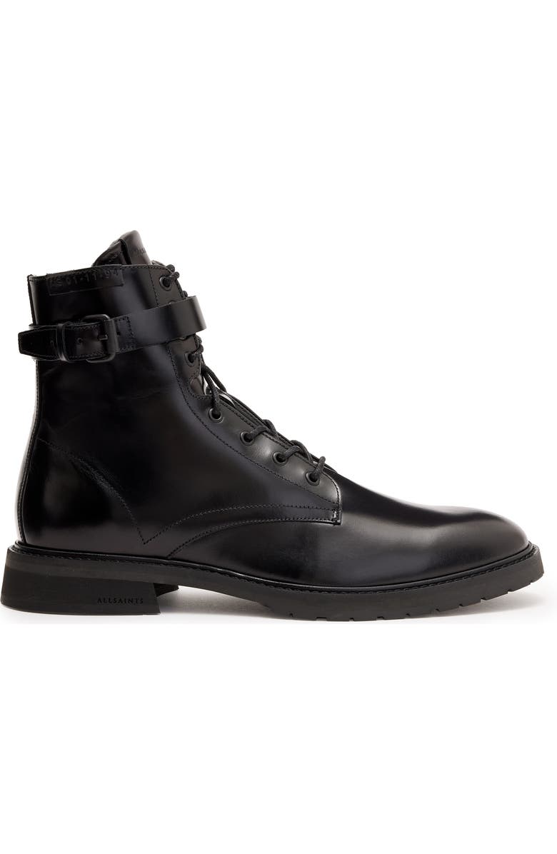 AllSaints Porter Buckle Boot, Alternate, color,