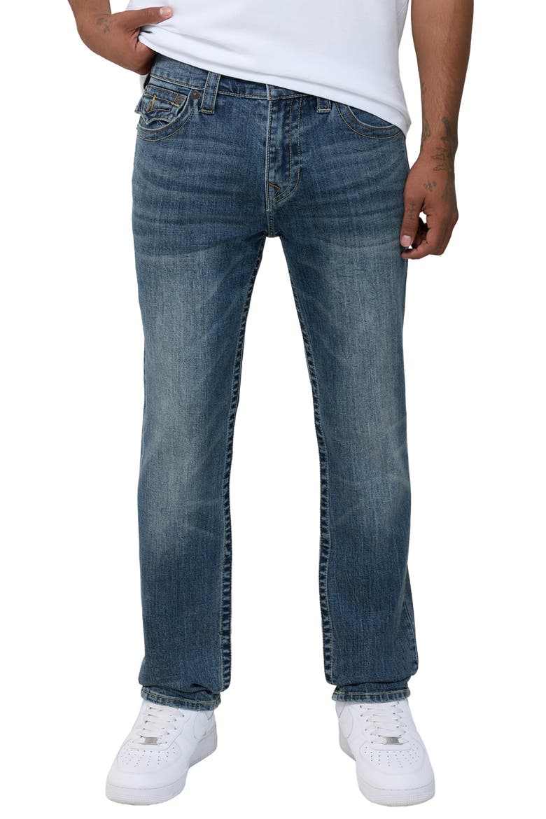 Rocco Snap Flap Skinny Jeans, Main, color, DARK DUSTY TRAIL MEDIUM WASH