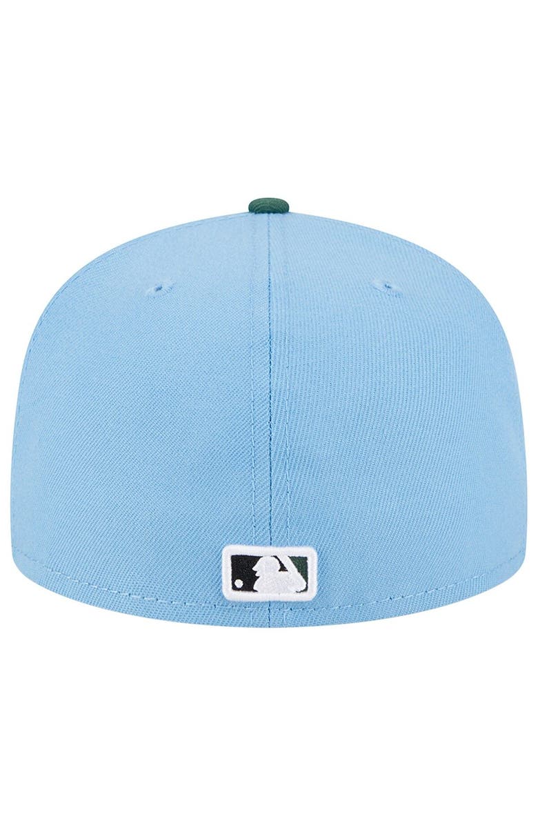 New Era Men's New Era Sky Blue/Cilantro New York Yankees 2000 Subway Series 59FIFTY Fitted Hat, Alternate, color, Light Blue