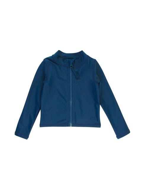 Unisex Long Sleeve Full Zip Rash Guard