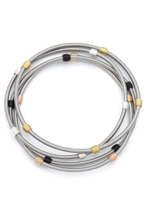 Mixed Beaded Dia Bracelets