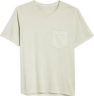 Billy Reid Washed Organic Cotton Pocket T-Shirt