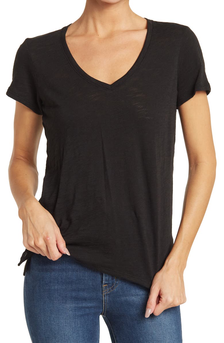 ATM Anthony Thomas Melillo Schoolboy V-Neck T-Shirt, Main, color,