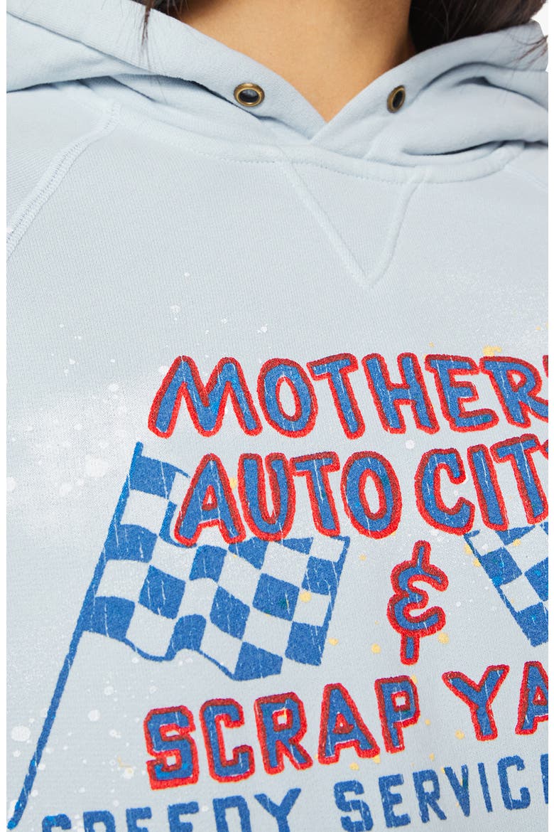 Square Relaxed Fit Cotton Graphic Hoodie, Alternate, color, MOTHER AUTO CITY