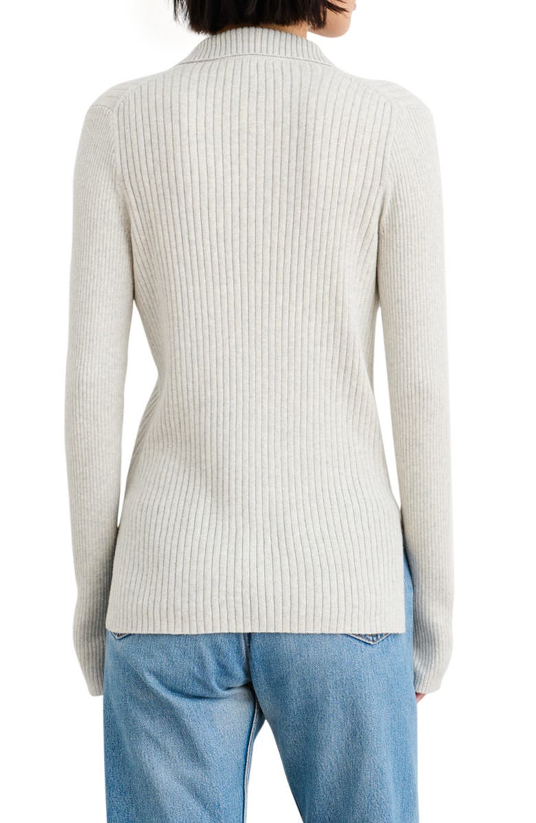 Alex Mill Loretta Ribbed Cotton Sweater, Alternate, color, 