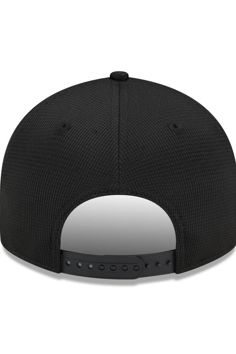 Men's New Era  Black Chicago White Sox 2025 Batting Practice Low Profile 9FIFTY Snapback Hat, Alternate, color, Black