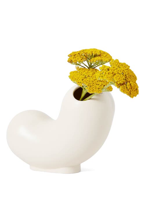 Areaware Kirby Ceramic Vase In White