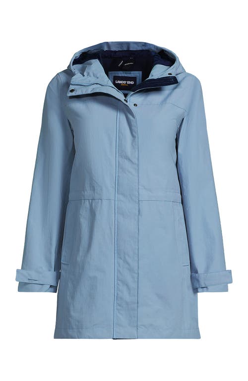 Lands' End Squall Hooded Waterproof Raincoat In Multi