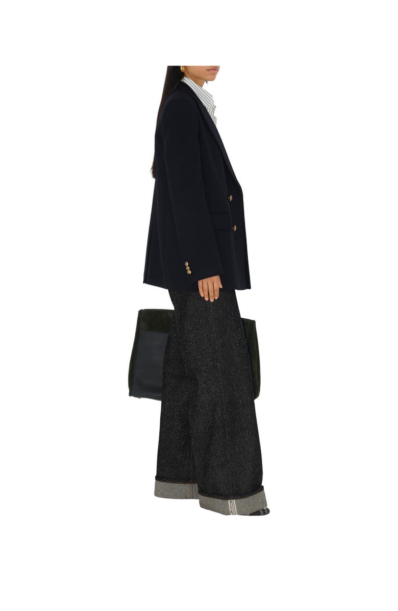 Burberry Wool Tailored Jacket, Alternate, color, 