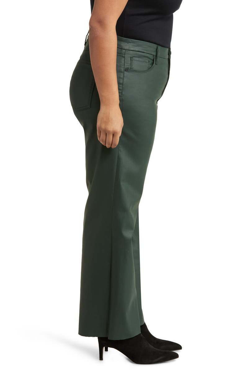 KUT from the Kloth Meg Fab Ab Coated High Waist Wide Leg Jeans, Alternate, color, 