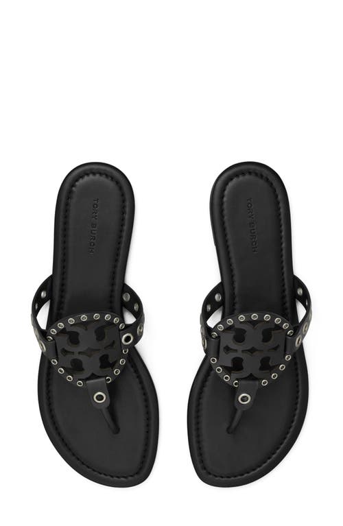 Tory Burch Miller Eyelet Flip Flop
