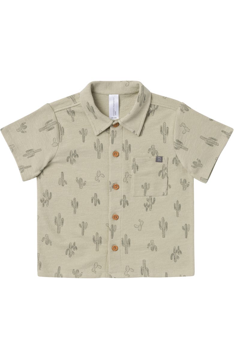 Modern Moments<sup>™</sup> by Gerber Resort Shirt and Shorts Set, Alternate, color, Green