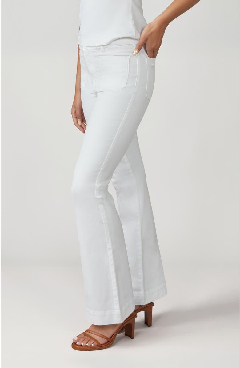 Lola Jeans Alice High Rise Flare Jeans, Alternate, color, White