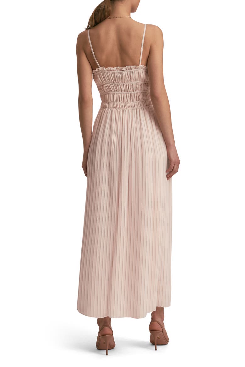 The Best Dressed Guest Pleated Maxi Dress, Alternate, color, ROSEWATER
