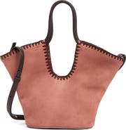 Sam Edelman Lynn Whipstitch Suede Tote Bag