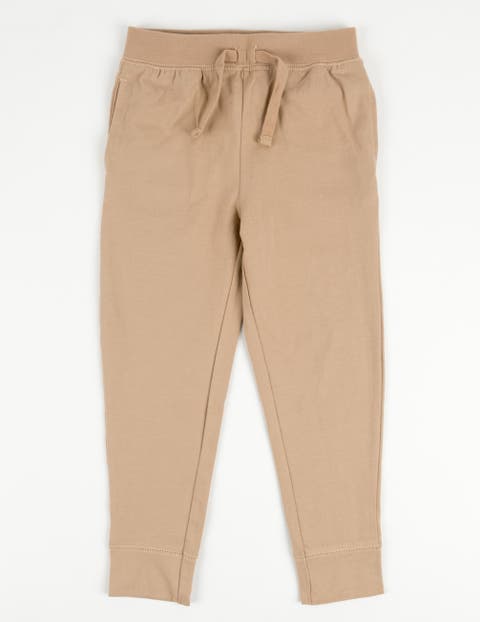 Kids 100% Cotton Lightweight Jogger Pants