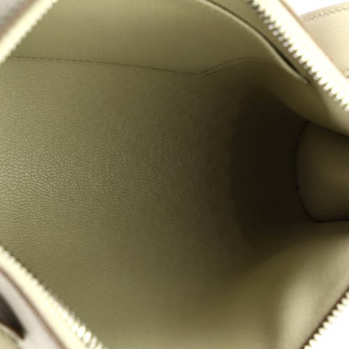 Pre-owned Hermes Hermes Bolittle Pouch Evercolor In Gray