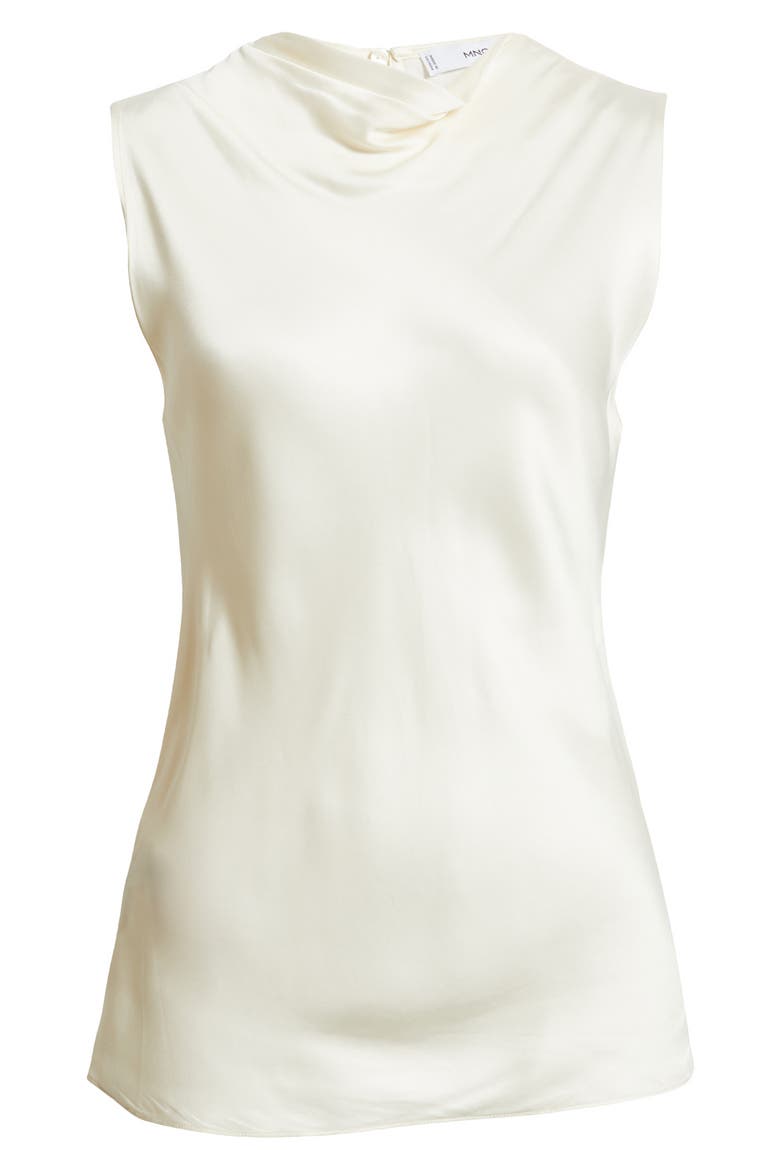 Mart Drape Neck Top, Alternate, color, ECRU