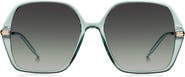 BOSS 57mm Square Sunglasses