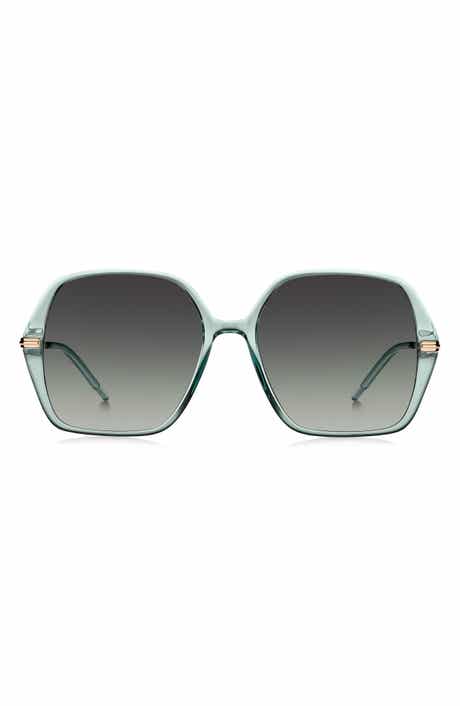 BOSS 57mm Square Sunglasses