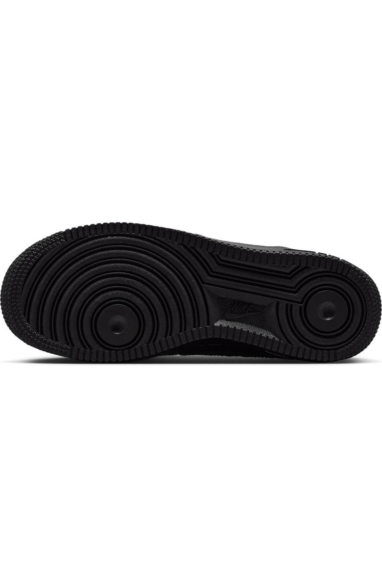 Nike Kids' Air Force 1 Basketball Sneaker, Alternate, color, Black/ Black/ Black