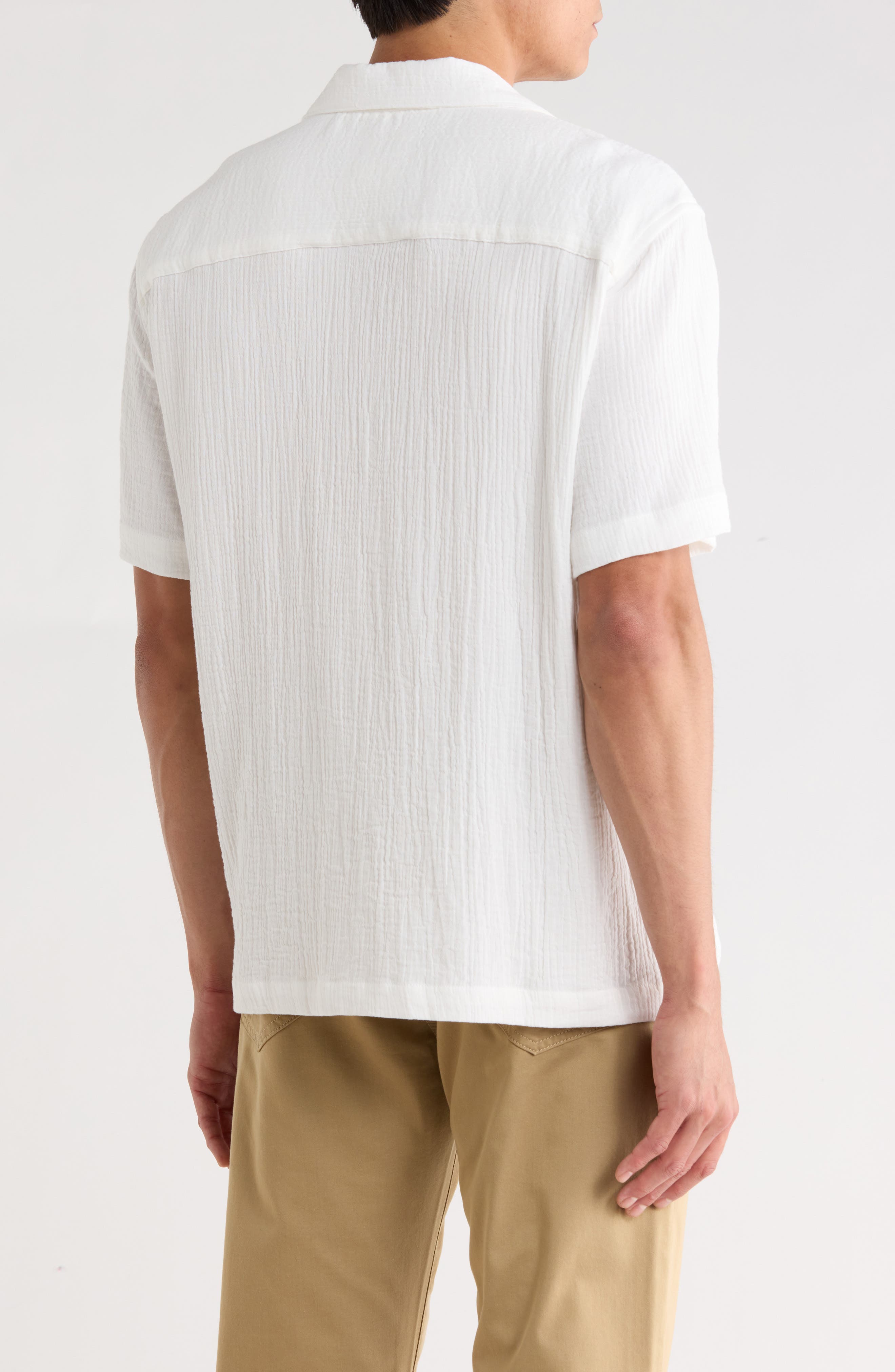 Textured Short Sleeve Shirt - image 2