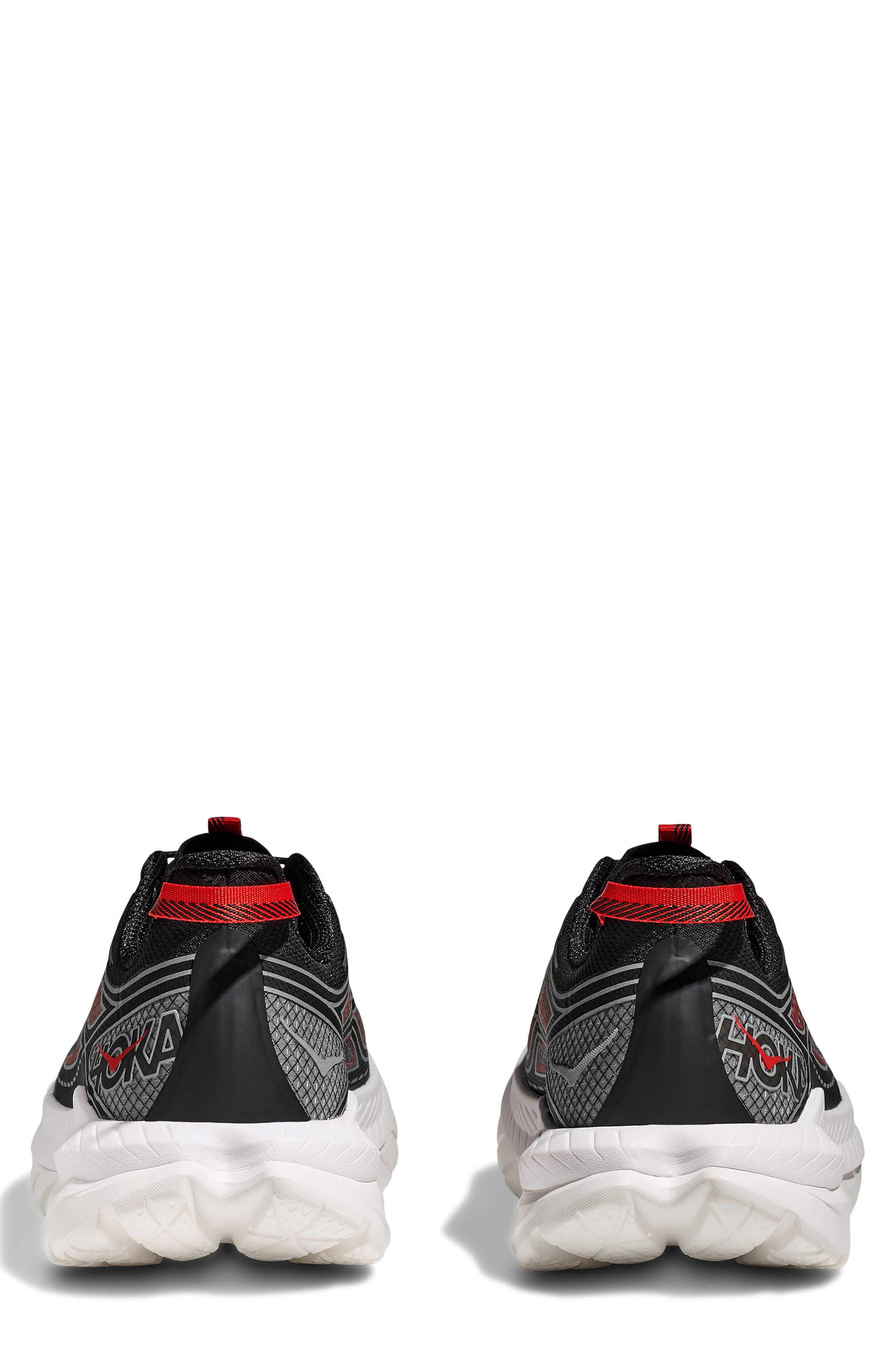 HOKA Mach Remastered Sneaker, Alternate, color, Carbon Black / Habanero