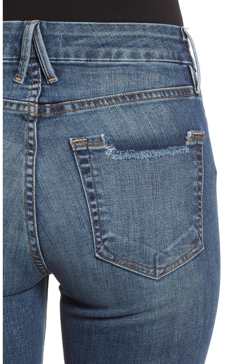 Good Legs Ripped Crop Skinny Jeans, Alternate, color, BLUE 187
