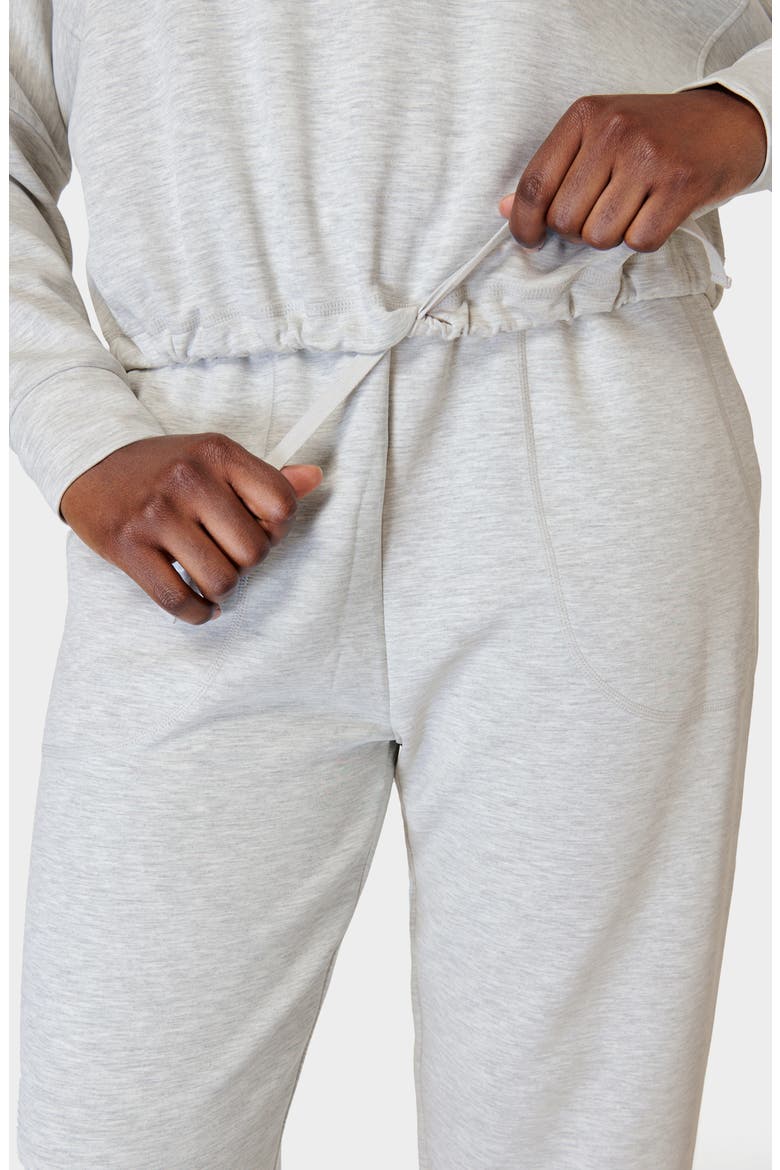 Sand Wash Half Zip Sweatshirt, Alternate, color, ICE GREY M
