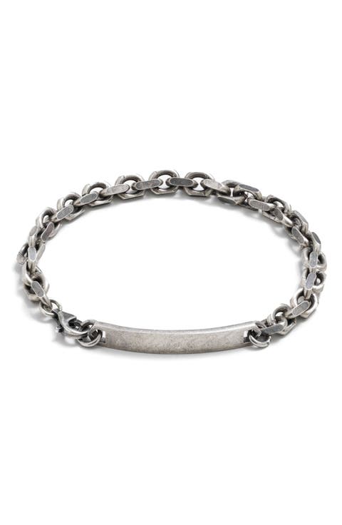 Men's ID Chain Bracelet