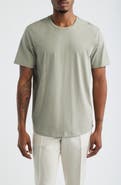 Open Edit Crewneck Stretch Cotton T-Shirt