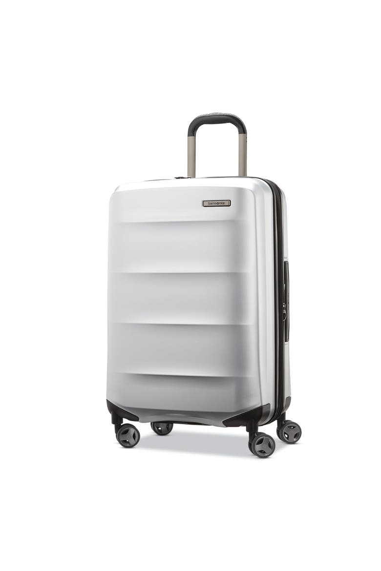 Octiv Hardside (20"/24") 2 Piece Spinner Luggage Set, Alternate, color, Aluminum Silver