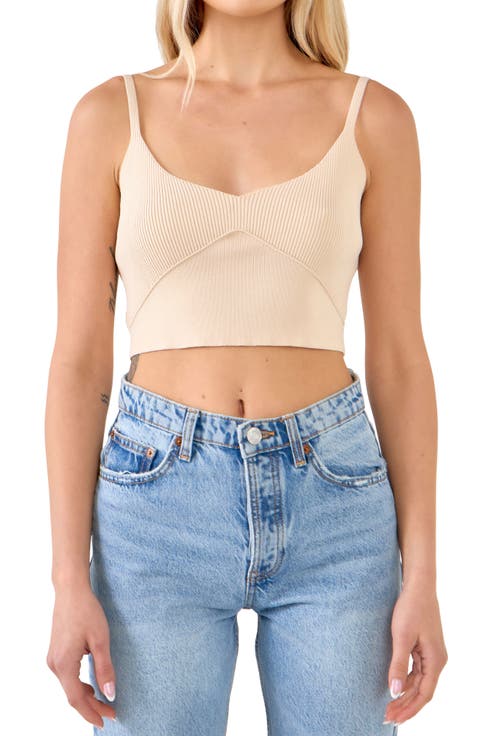 Knit Bralette Top