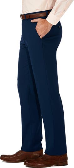 J.M. Haggar 4-Way Stretch Slim Fit Flat Front Dress Pant