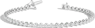 Aurate New York Petite Lab Grown Diamond Tennis Bracelet
