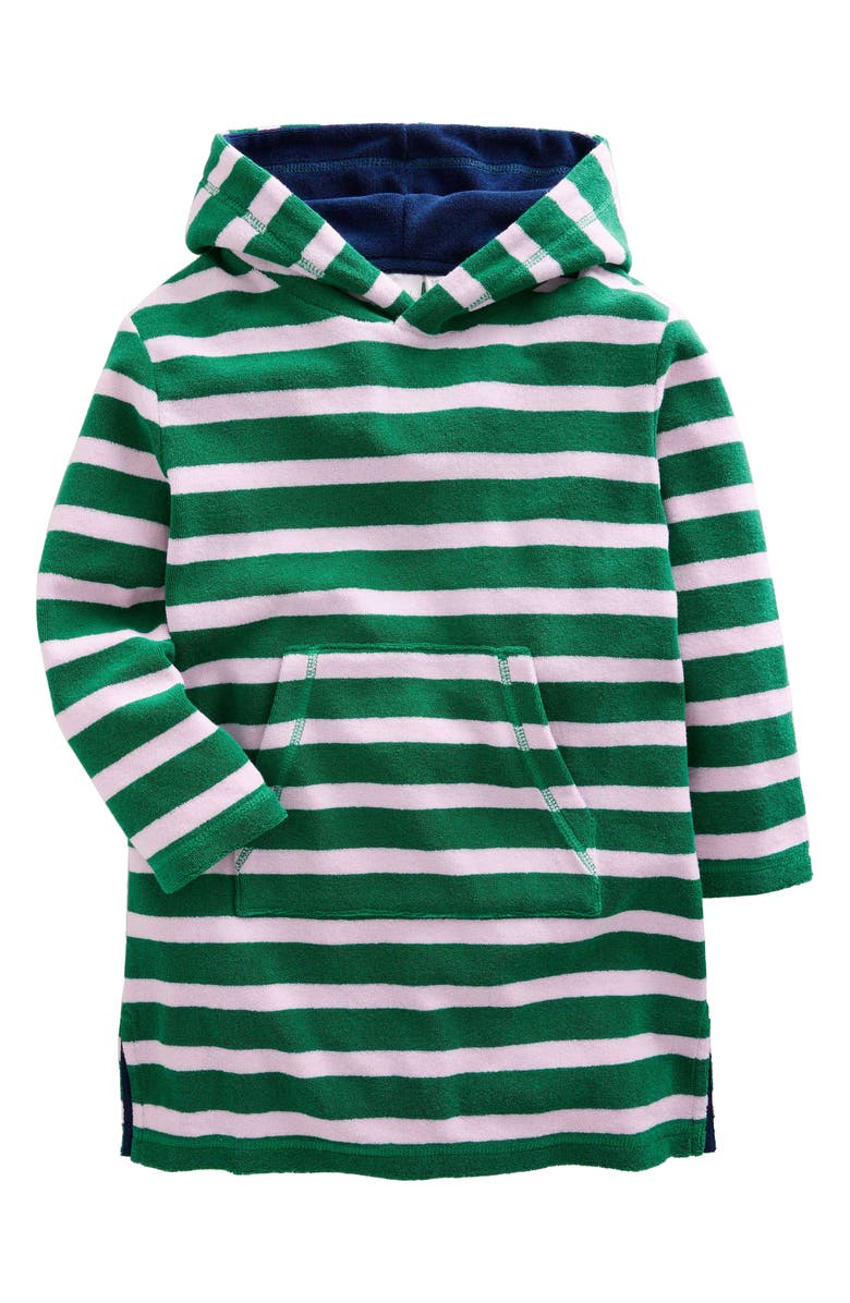 Mini Boden Kids' Stripe French Terry Cover-Up, Main, color, 